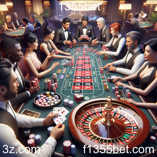 Descubra a Emoção das Mesas de Jogos no 1355bet